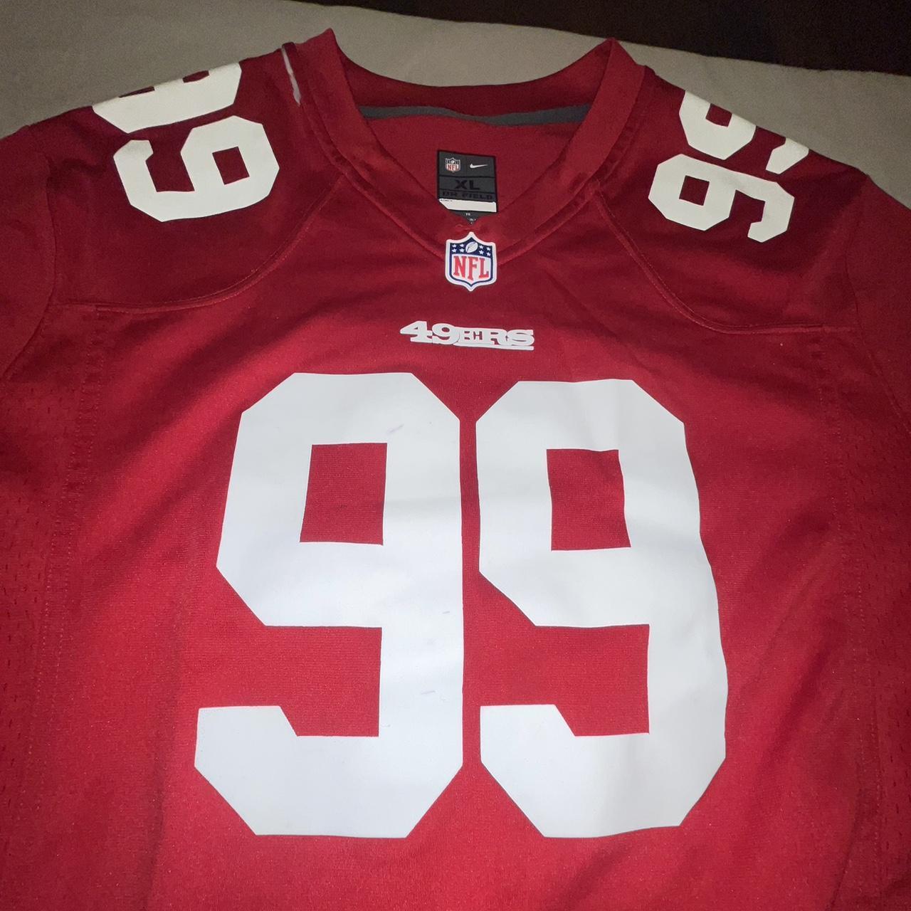 Blank San Francisco 49ers Jersey Adidas Size - Depop