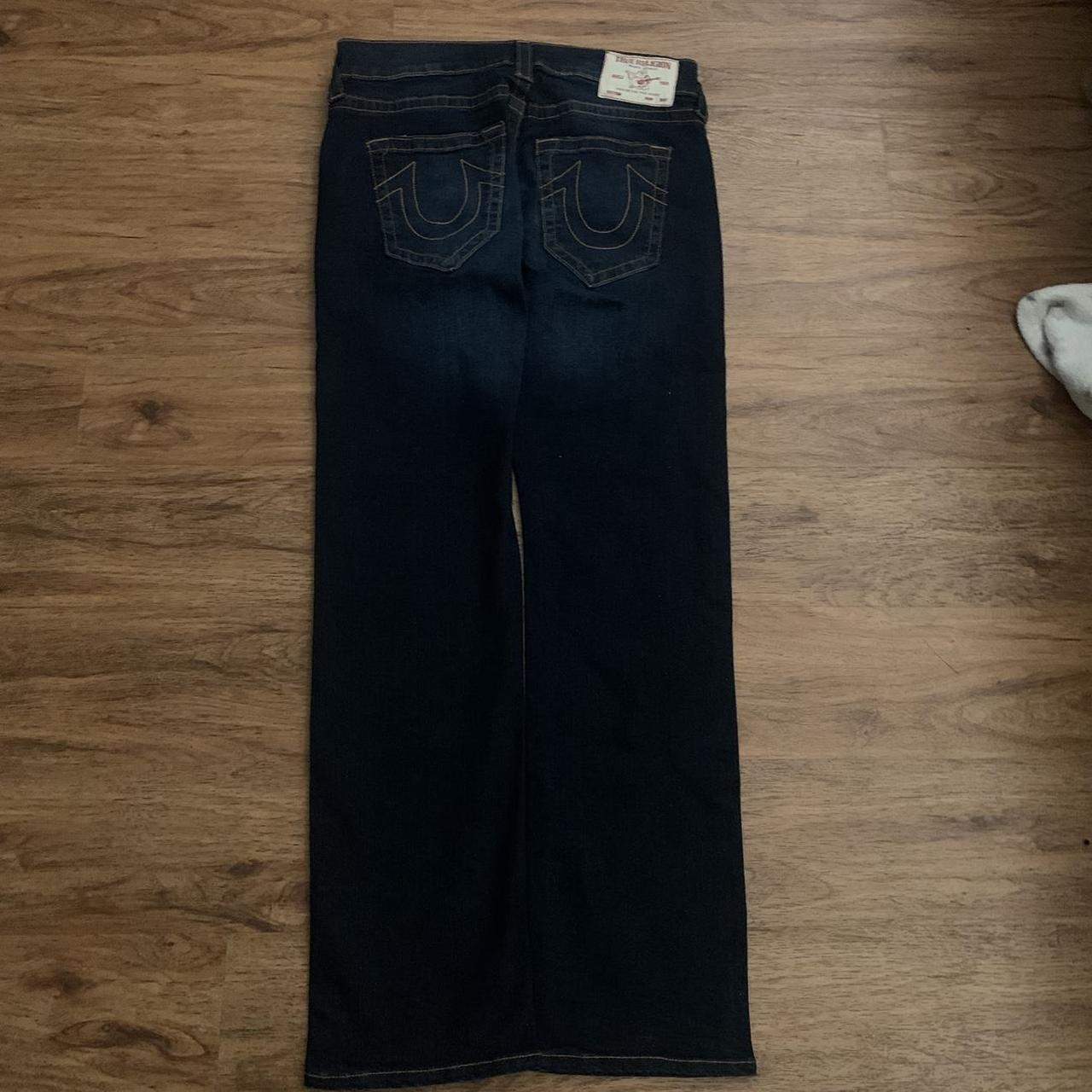 True religion relaxed straight jeans size 31 Dm for - Depop