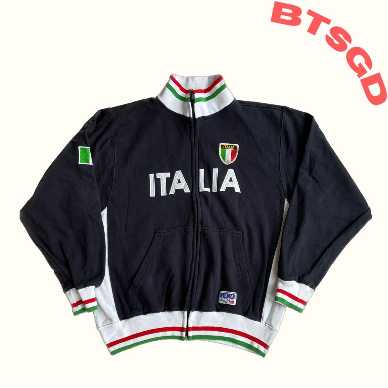 Italian Tracksuit Jacket - Depop