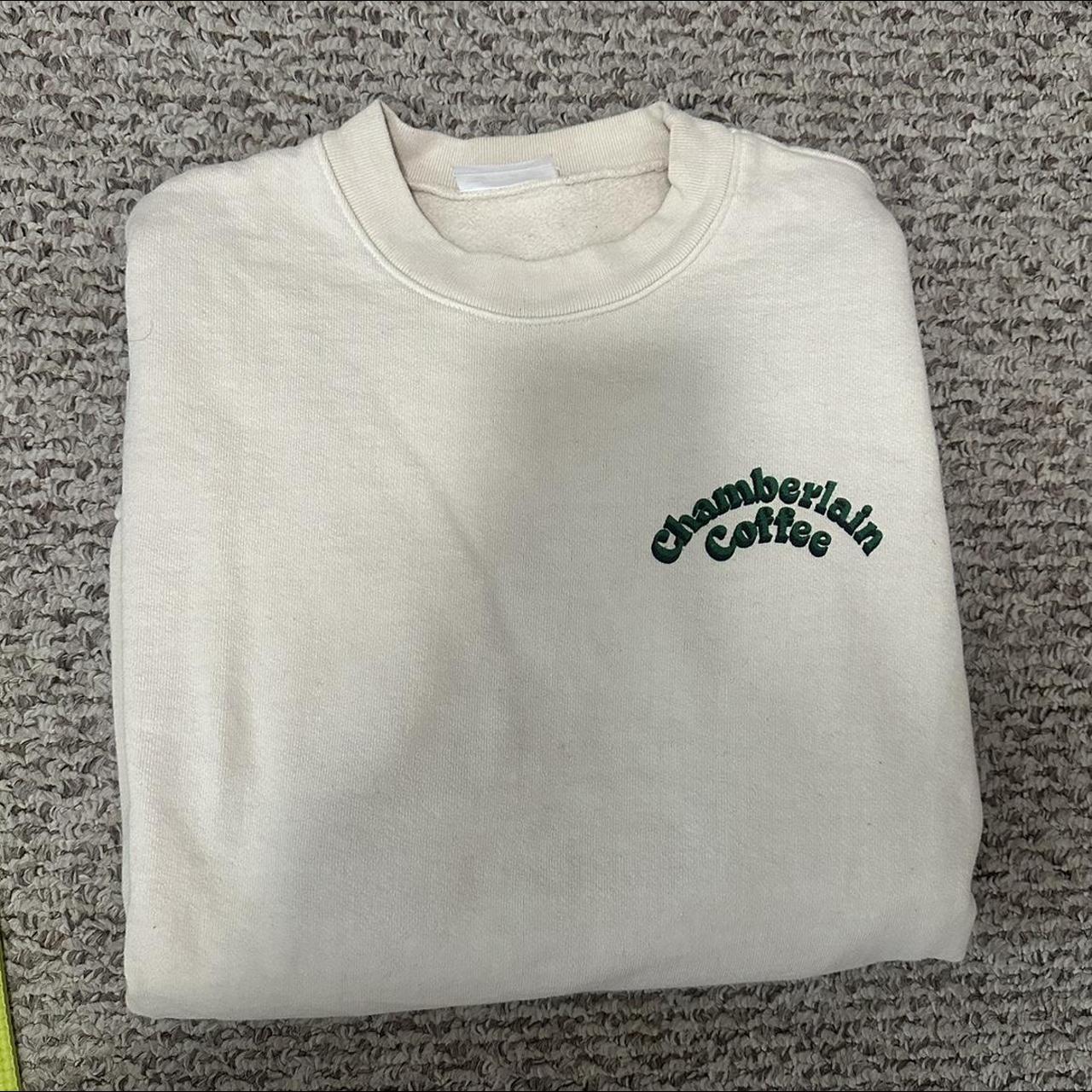 chamberlain coffee sweatshirt worn a handful of... Depop