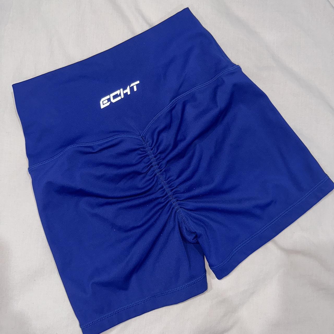 Echt Force Scrunch Shorts - Blue