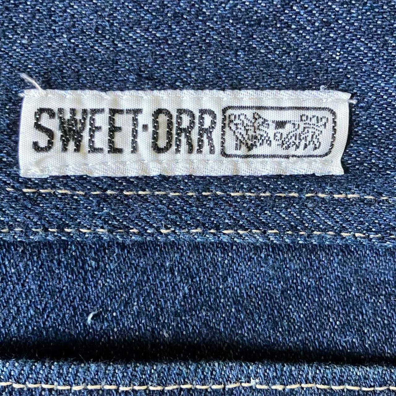 Vintage 70s Sweet-Orr Western Embroidered Denim - Depop