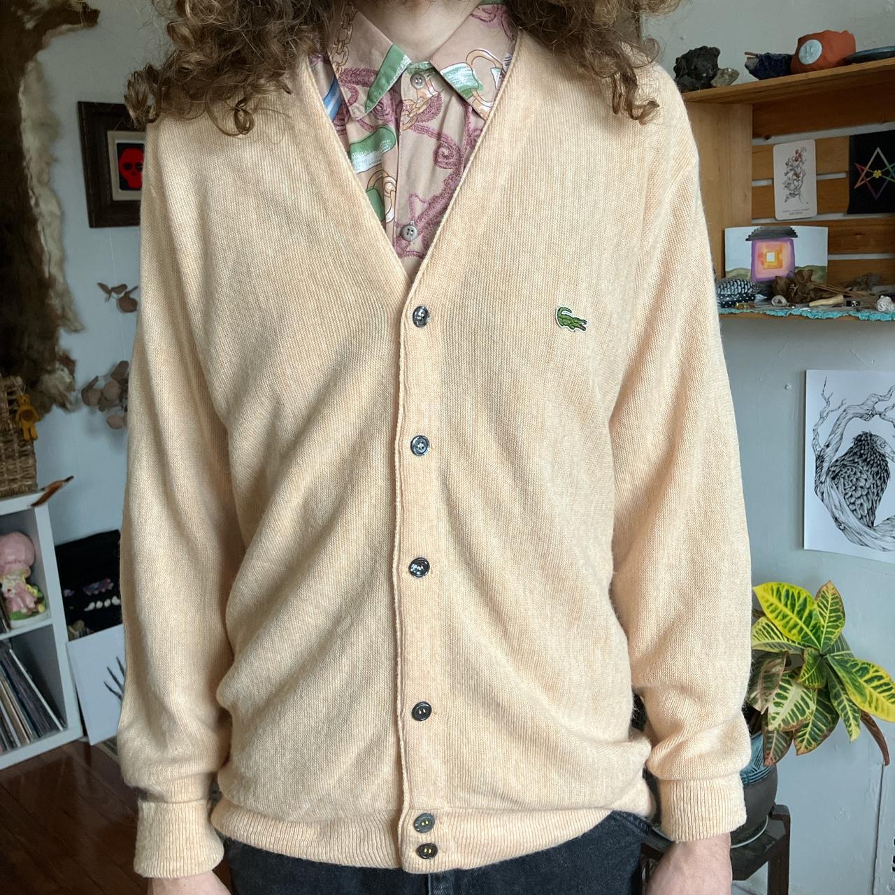 Vintage izod lacoste clearance cardigan