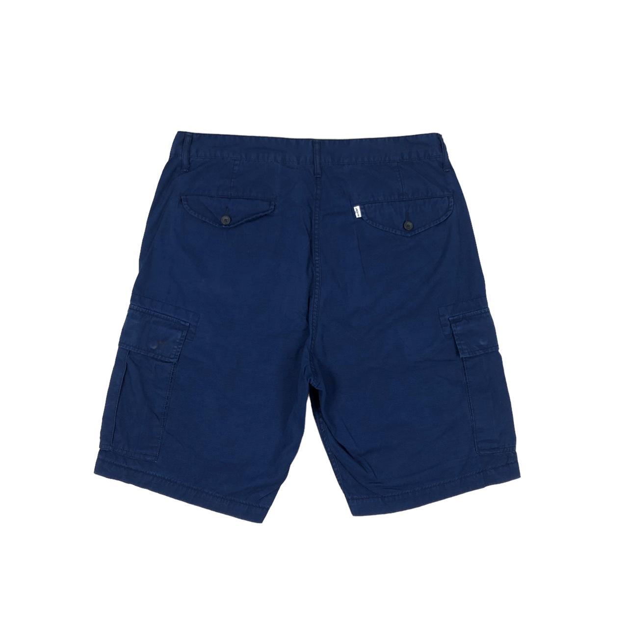 Levi’s Shorts • Blue Levi’s Cargo shorts. Waist... - Depop
