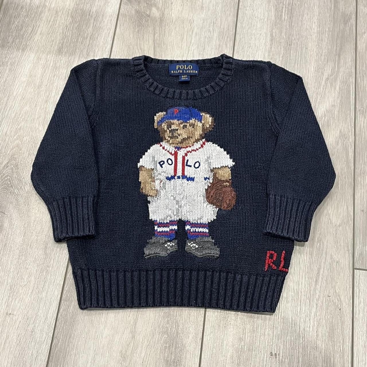 Ralph Lauren Knit Polo Bear Ralph Lauren Knit with... - Depop