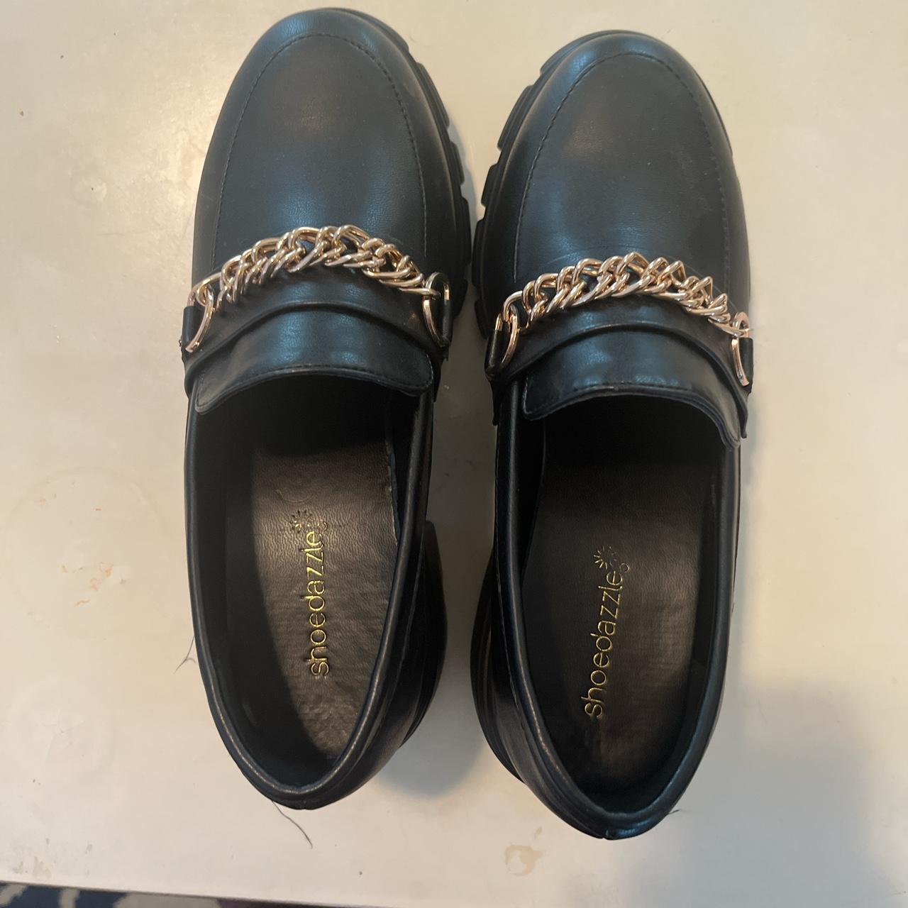 Women's Black Loafers Depop