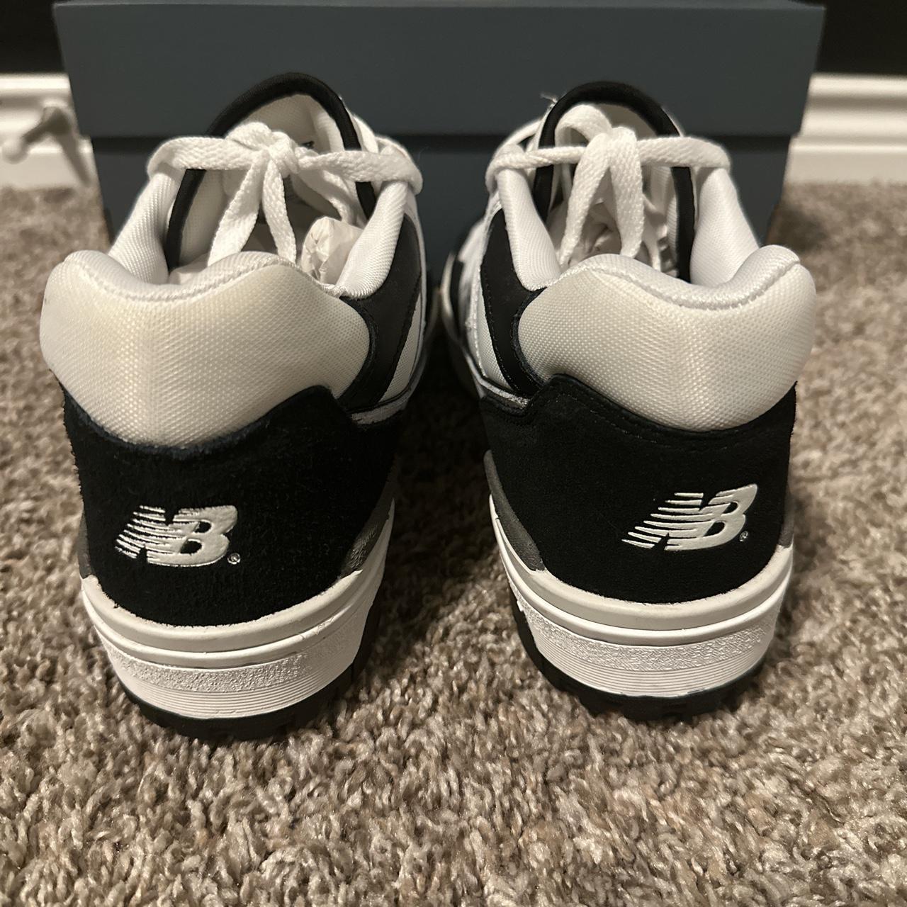 new balance grey black white