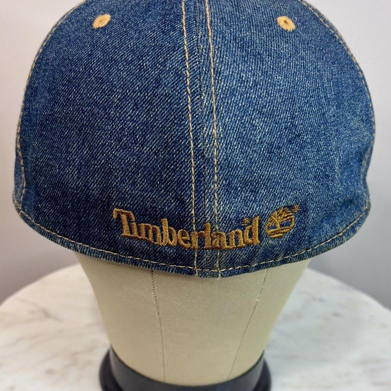 Ｔｉｍｂｅｒｌａｎｄ DENIM　CAP USA製 Timberland Men's Caps - Blue – Vintage Timberland Blue Denim