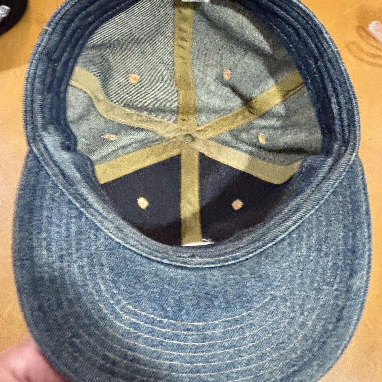 Ｔｉｍｂｅｒｌａｎｄ DENIM　CAP USA製 Timberland Men's Caps - Blue – Vintage Timberland Blue Denim