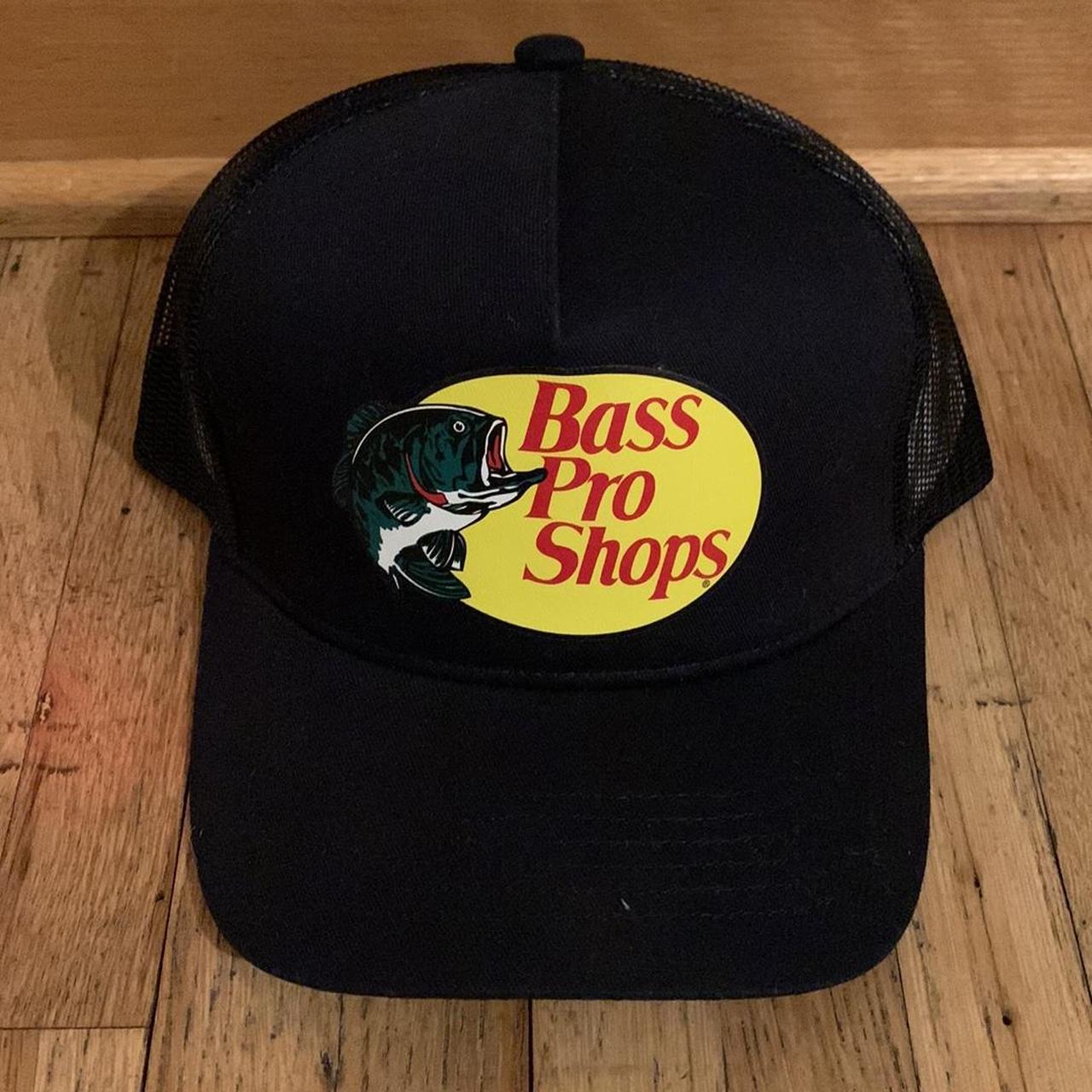 Bass Pro Shop Hat • Black • universal size - Depop