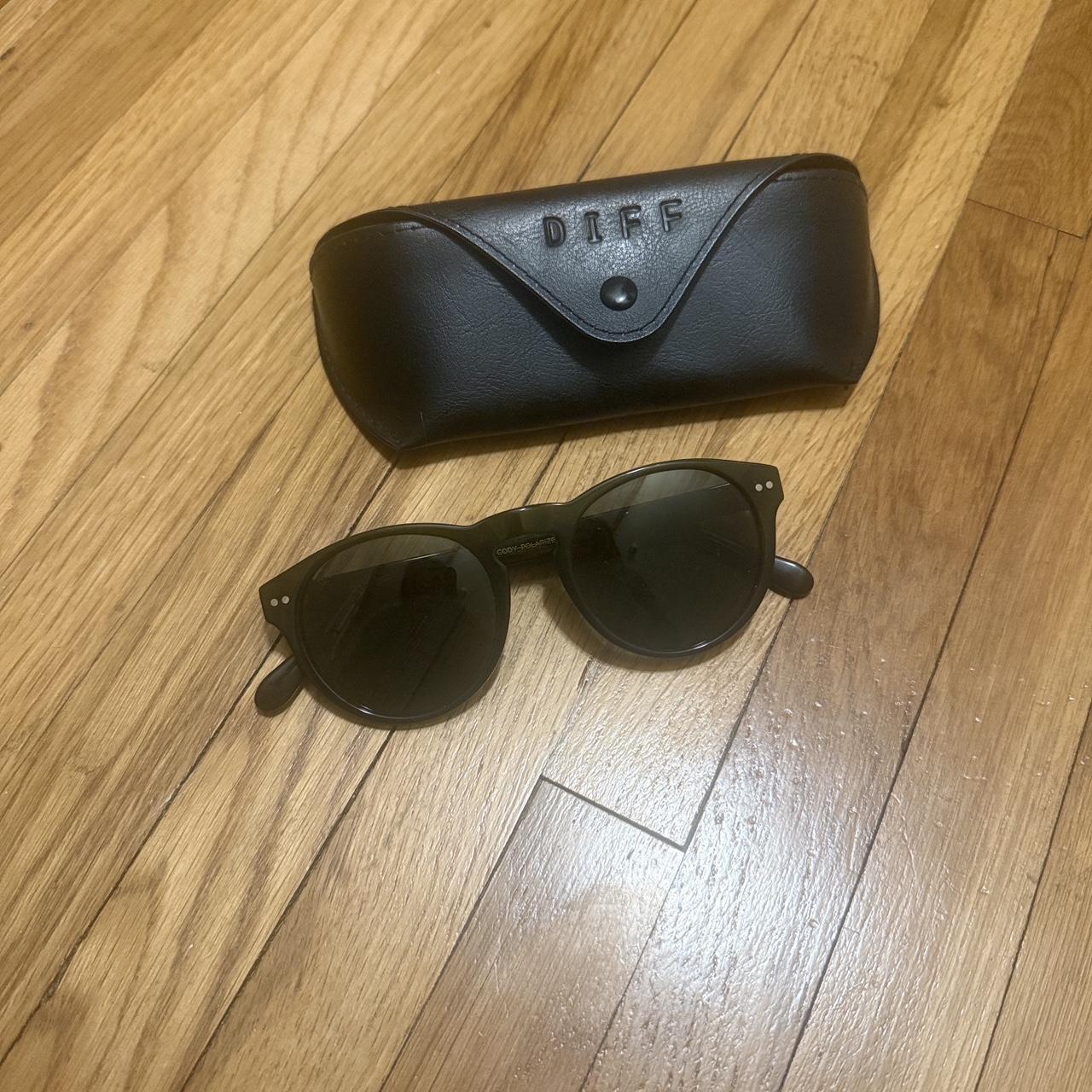 DIFF Men's Round Sunglasses - Black – DIFF Cody R… - image 1