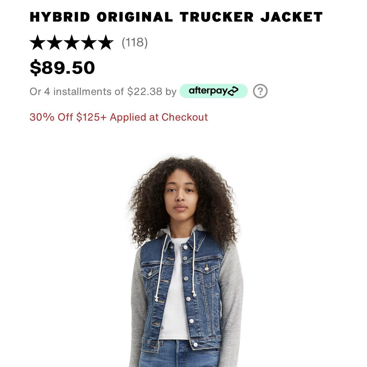 Levi's women's hybrid shop original trucker jackets