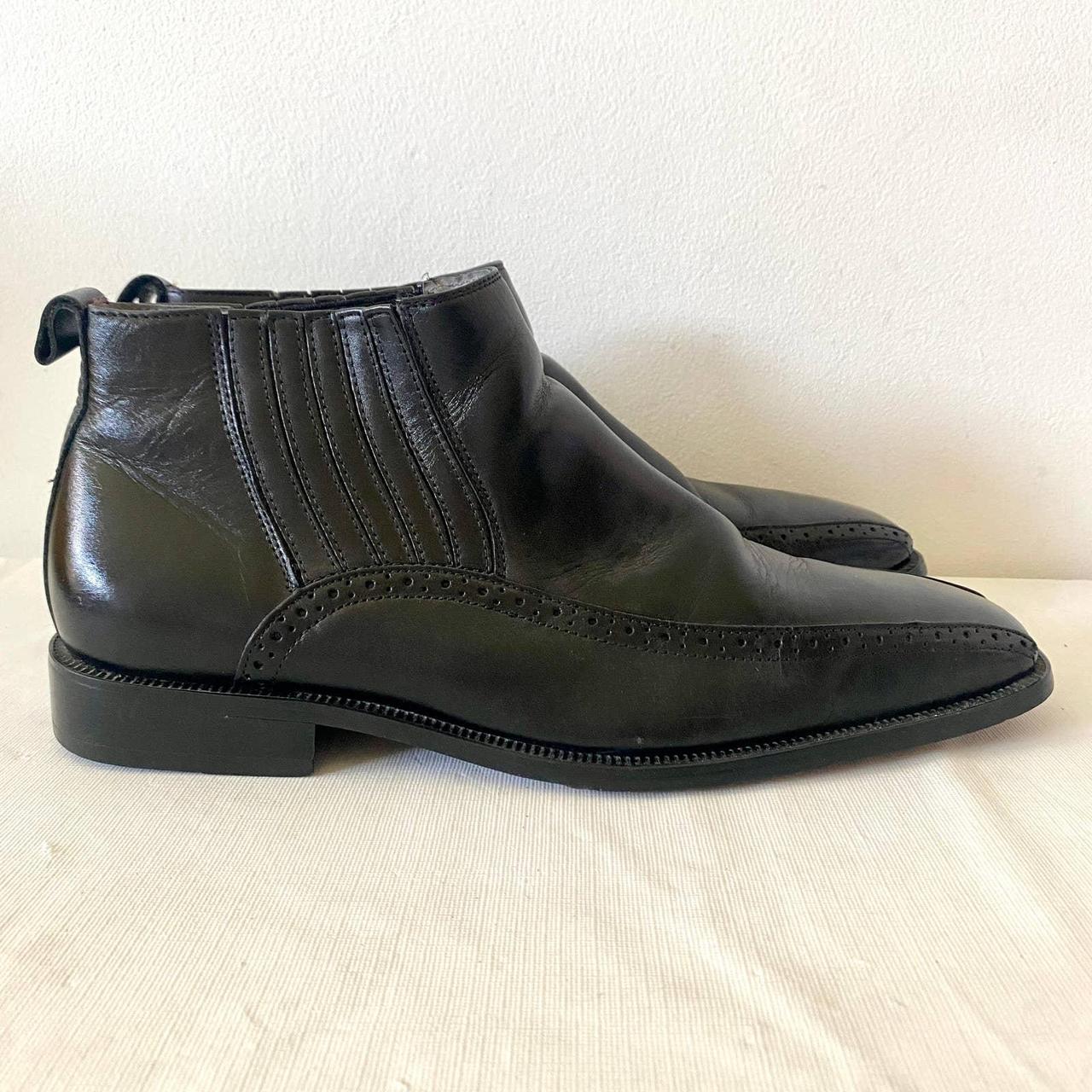 Stacy Adams Men's Black Boots | Depop