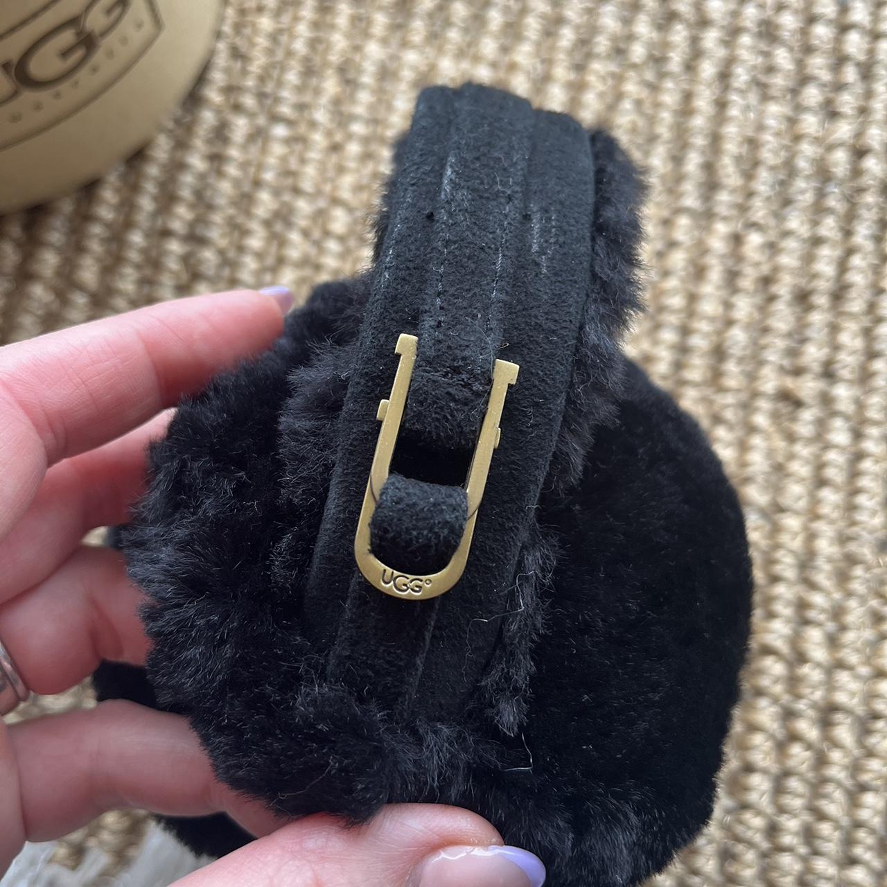 Women’s Ugg Ear Muffs. Black. Original Box One... Depop
