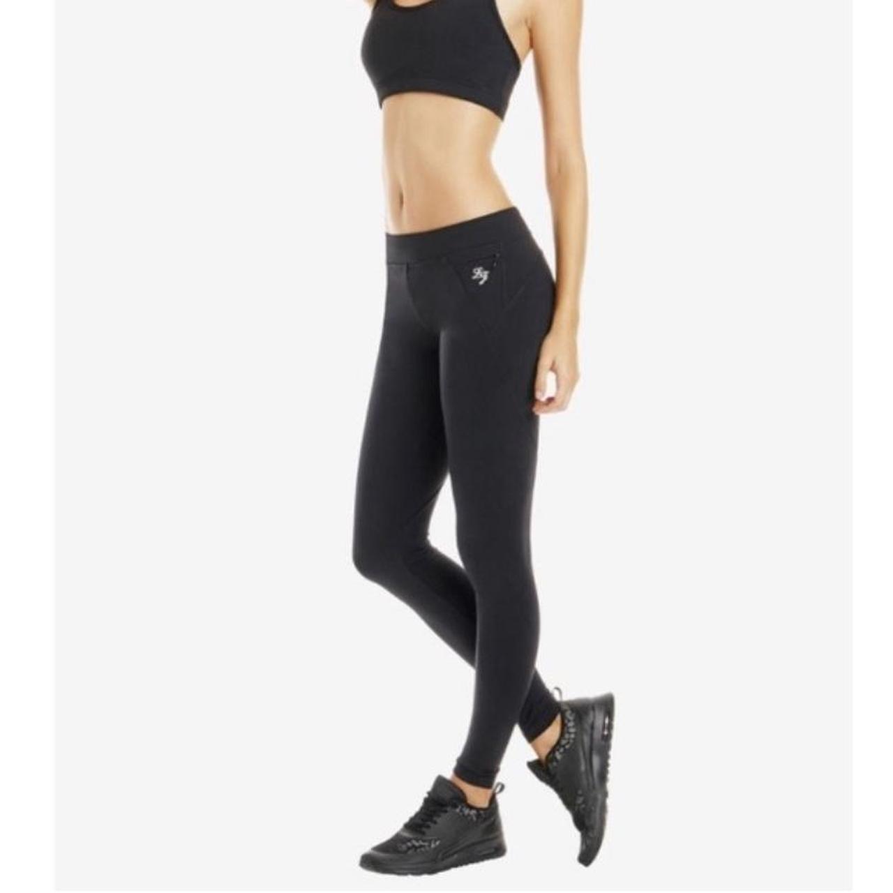 Lorna Jane Black full length Amy tights M Lorna... Depop