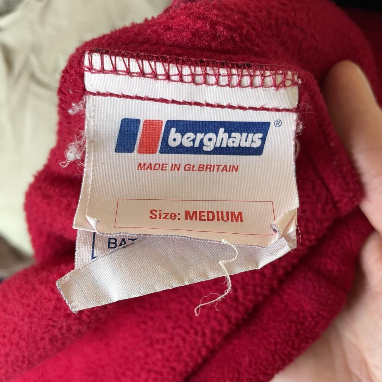 Berghaus 90s Full Zip Polartec Fleece Size... - Depop