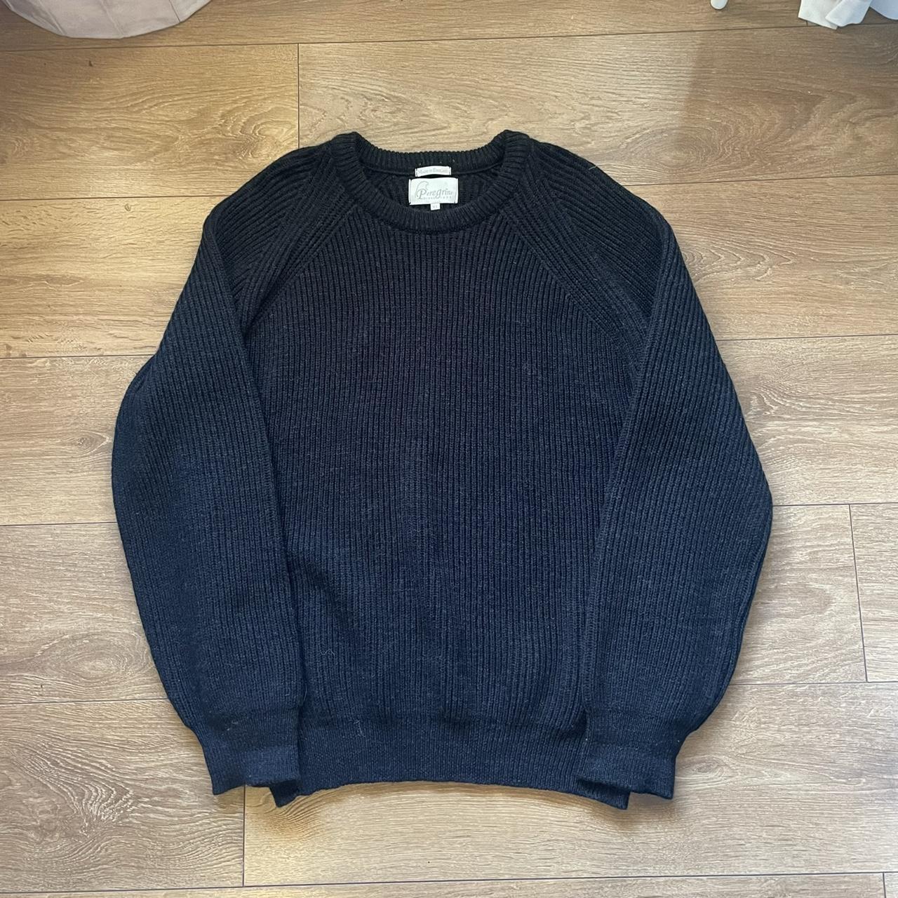 Peregrine Made in England Wool Jumper Size... - Depop