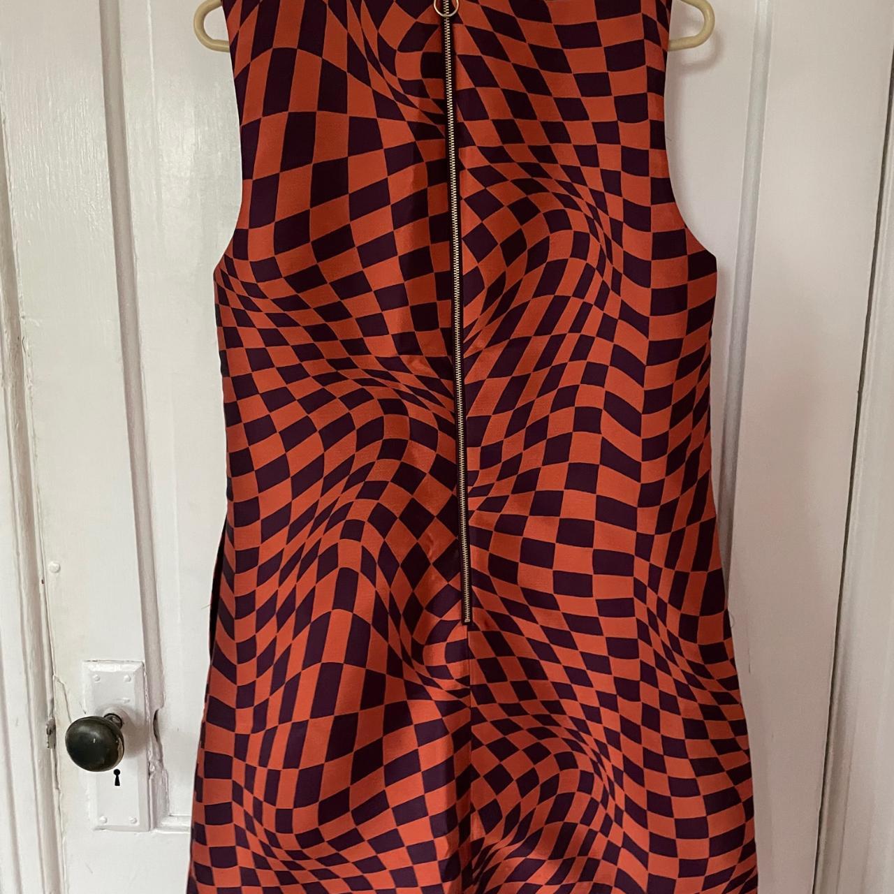 Brand new Gorman 'Warped Check Jacquard Shift Dress'... Depop