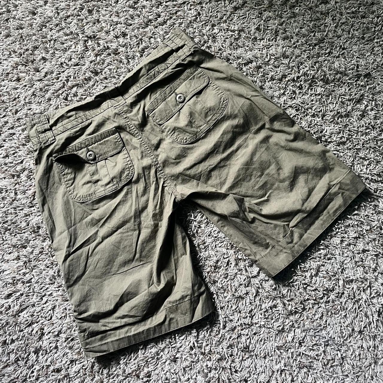 Utility Men's Tan Shorts Depop