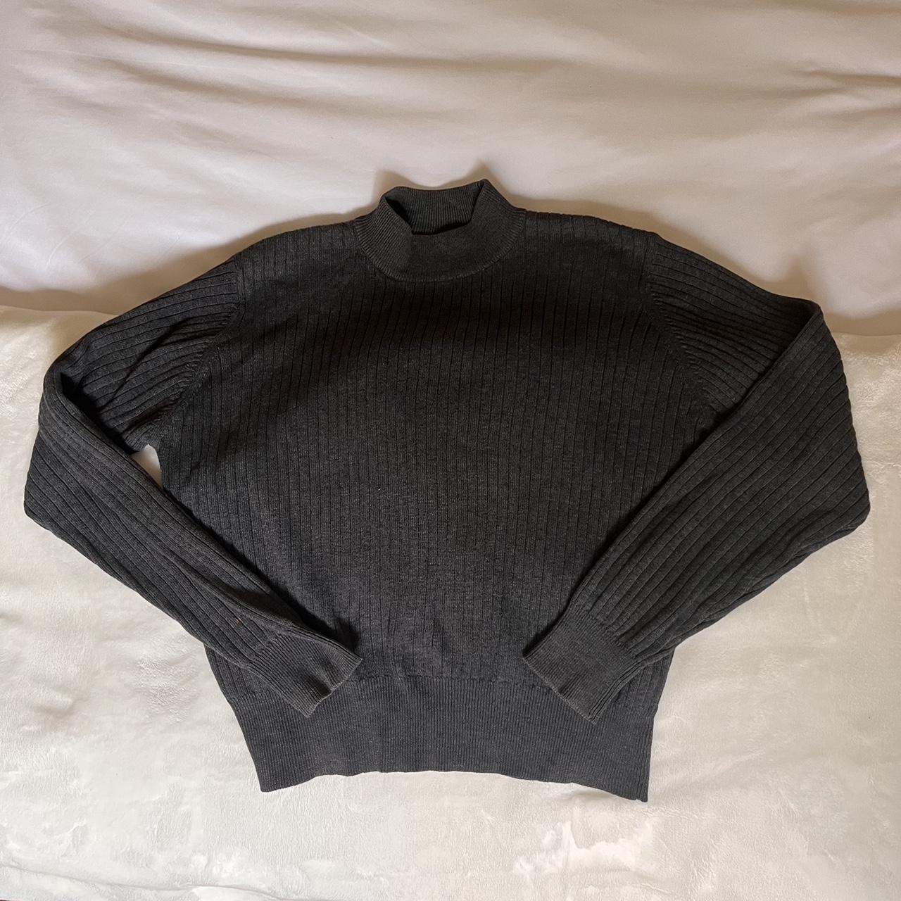 American Vintage Women's Grey Jumper | Depop