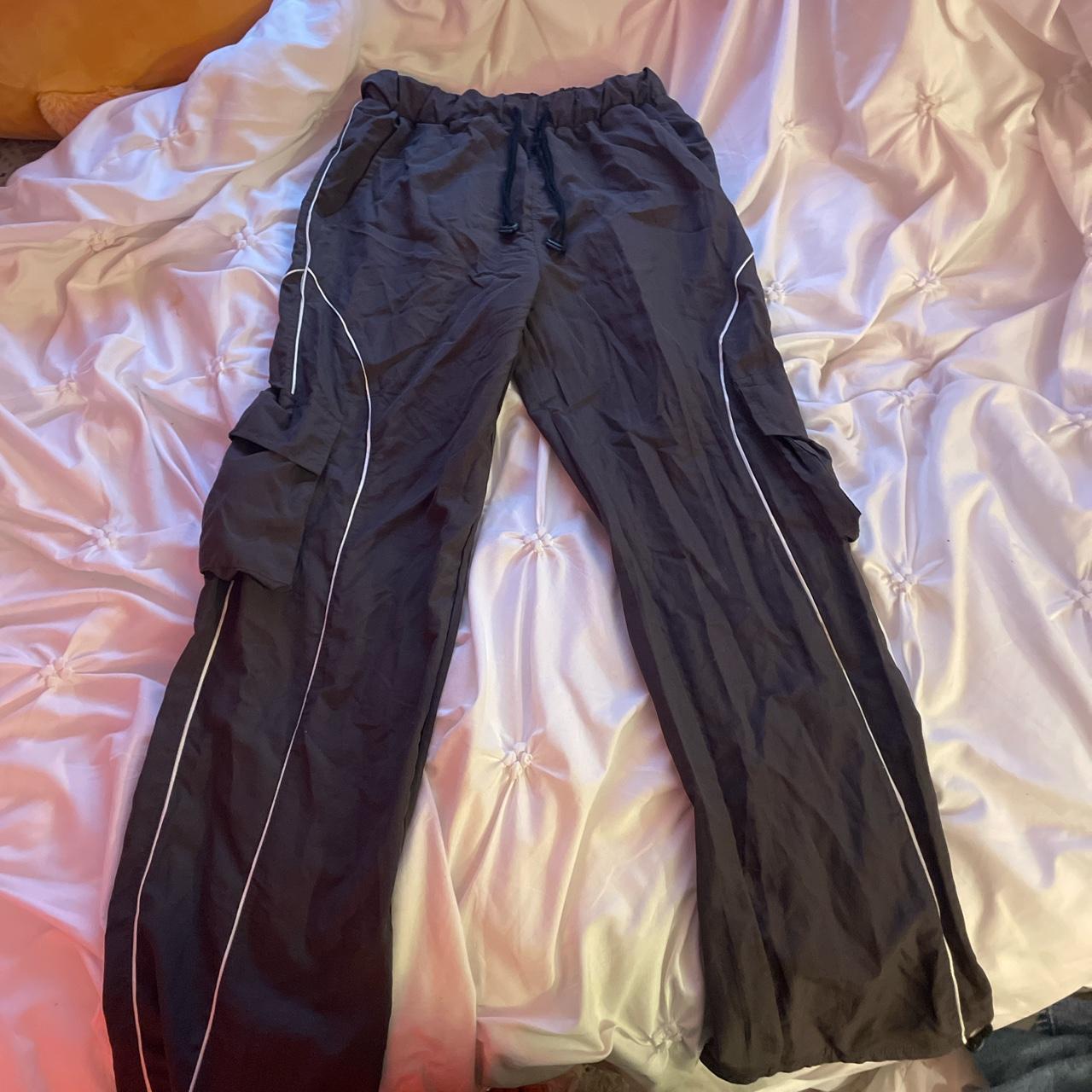 •Grey cargo pants from pretty little thing Y2k - Depop