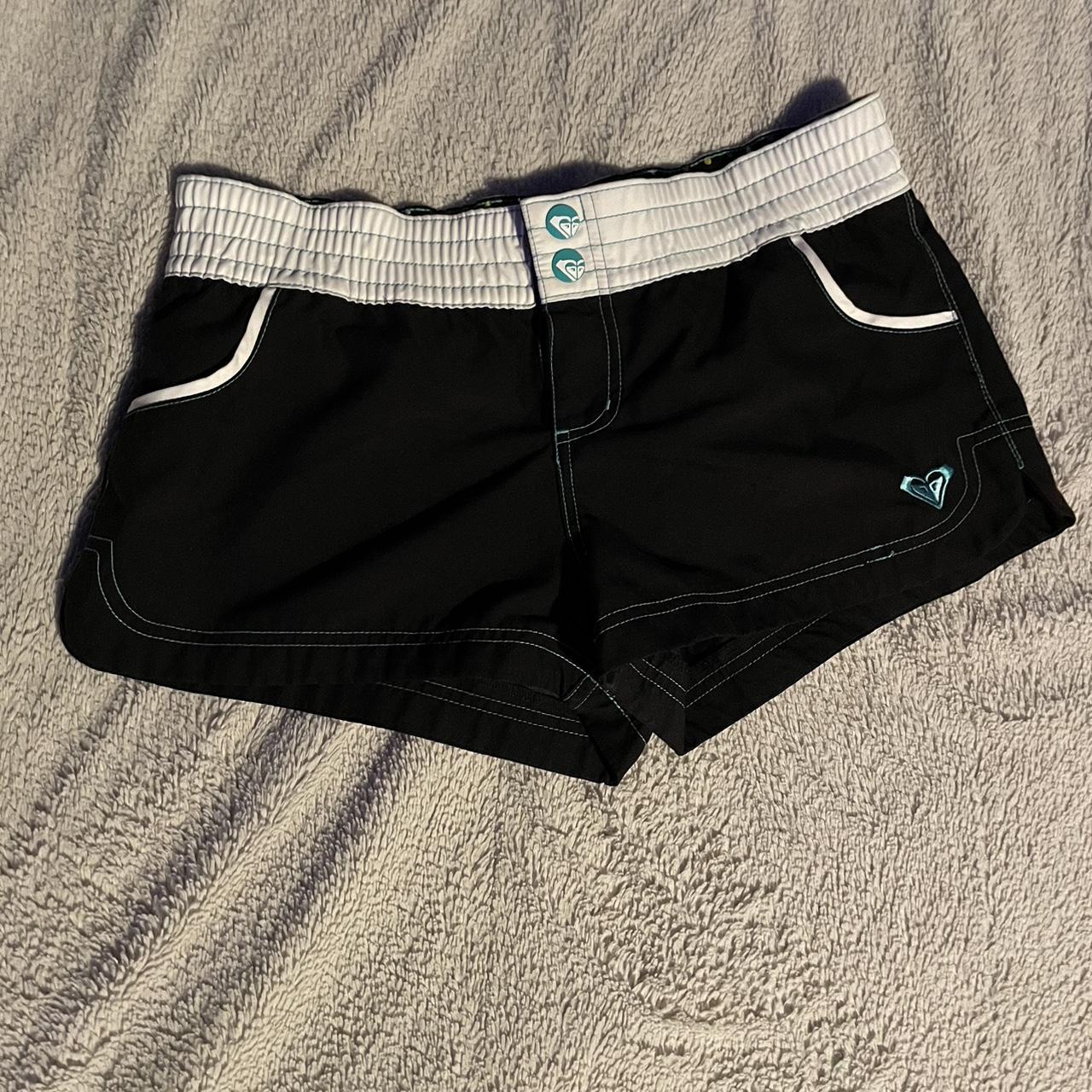 Roxy Women's Black Shorts Depop