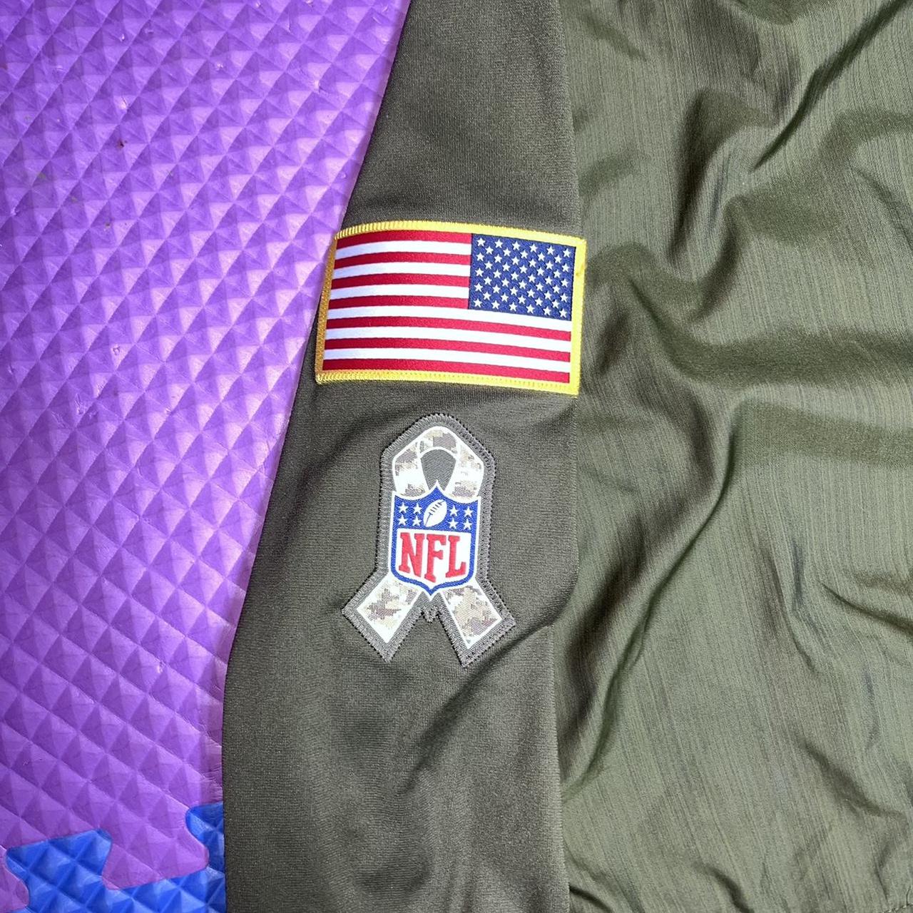 Nike Onfield 2019 Salute To Service sz S Minnesota Vikings Hoodie Tan  AT6738-297