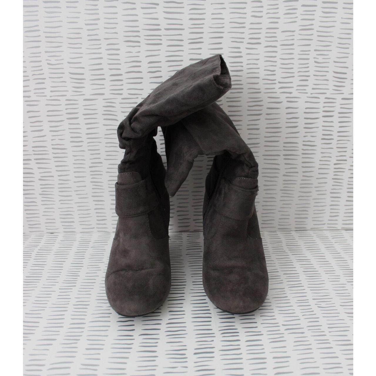 Apt. 9 Womens Boots Ophelia Grey Size 8 Pre Owned Depop