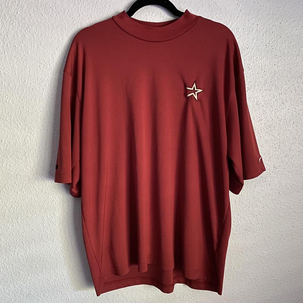 Vintage y2k Nike Houston Astros dri fit Shirt - - Depop