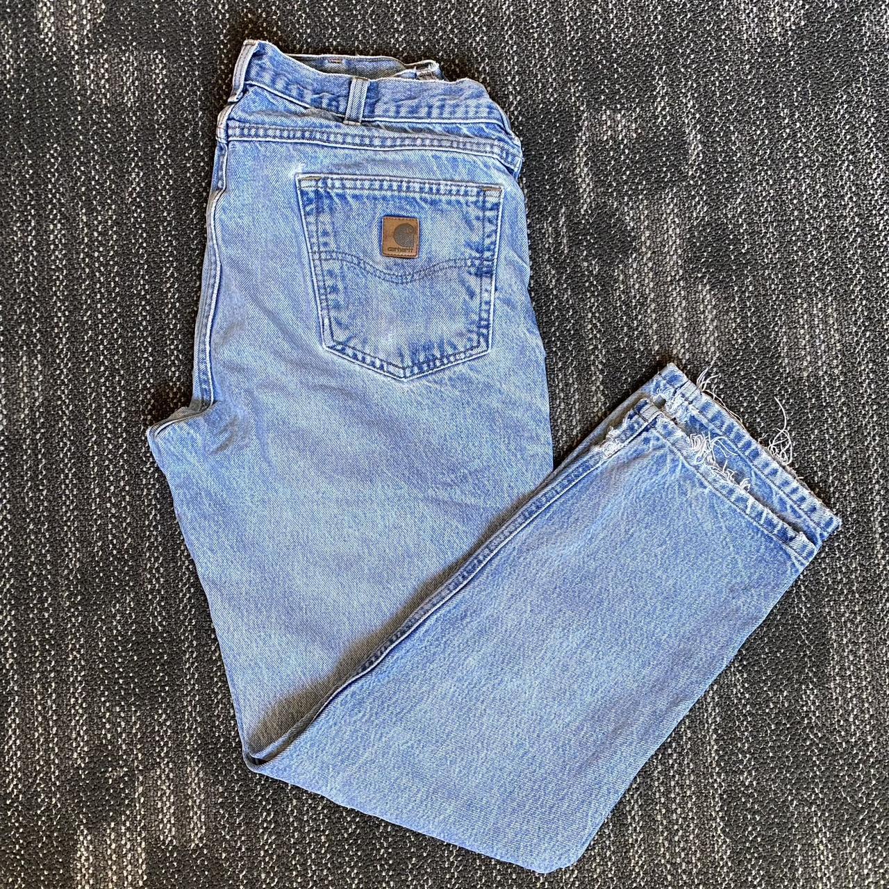 Vintage y2k Carhartt oversized jeans - Size 36 x... - Depop