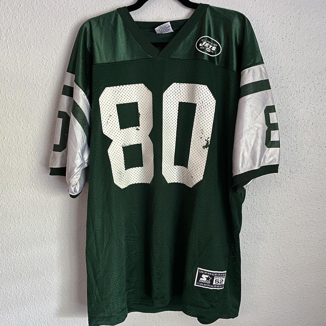 Vintage 90s 1995 Wayne Chrebet NY Jets Jersey -... - Depop