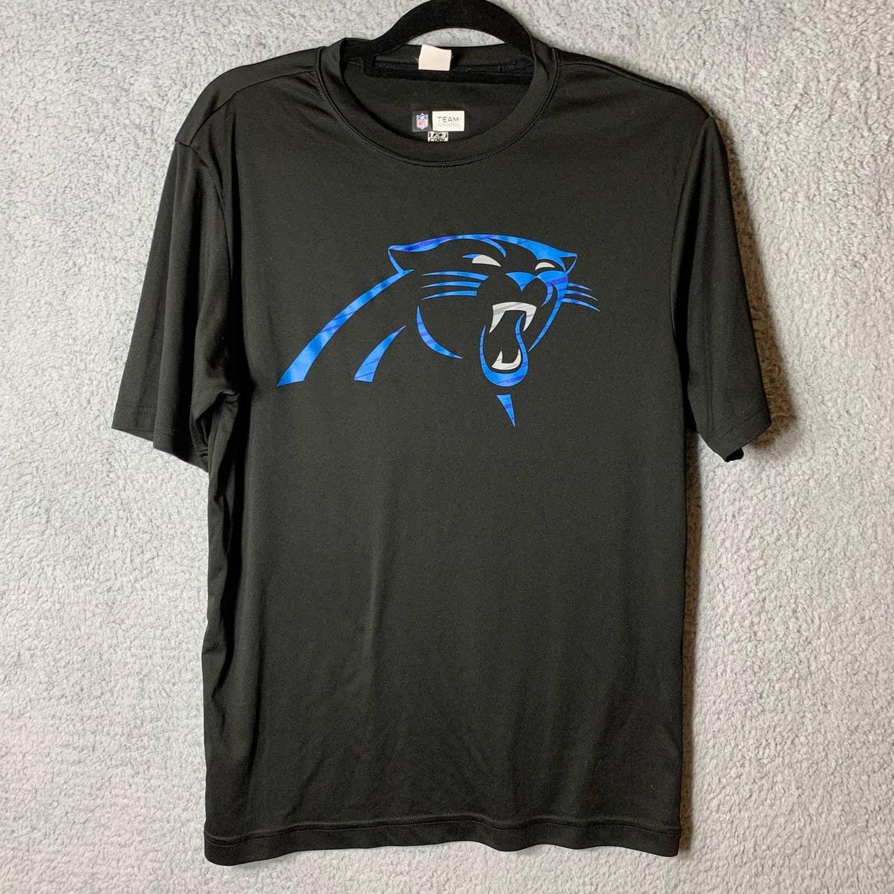 Carolina Panthers Team Logo Black T-Shirt