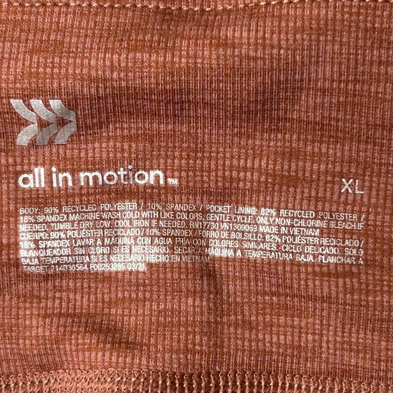 All in motion leggings, orange, size small, no - Depop