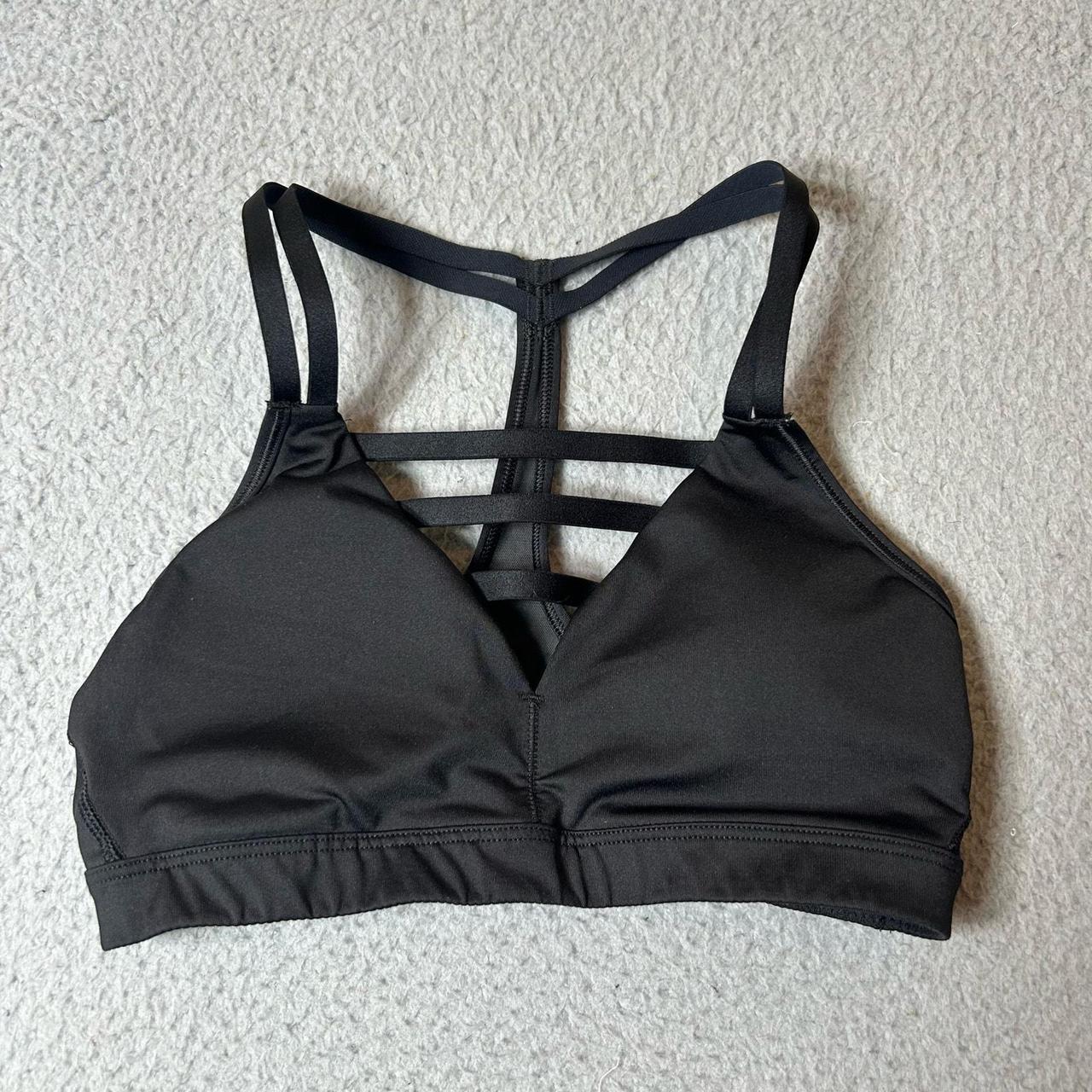 Caged front sports bra online