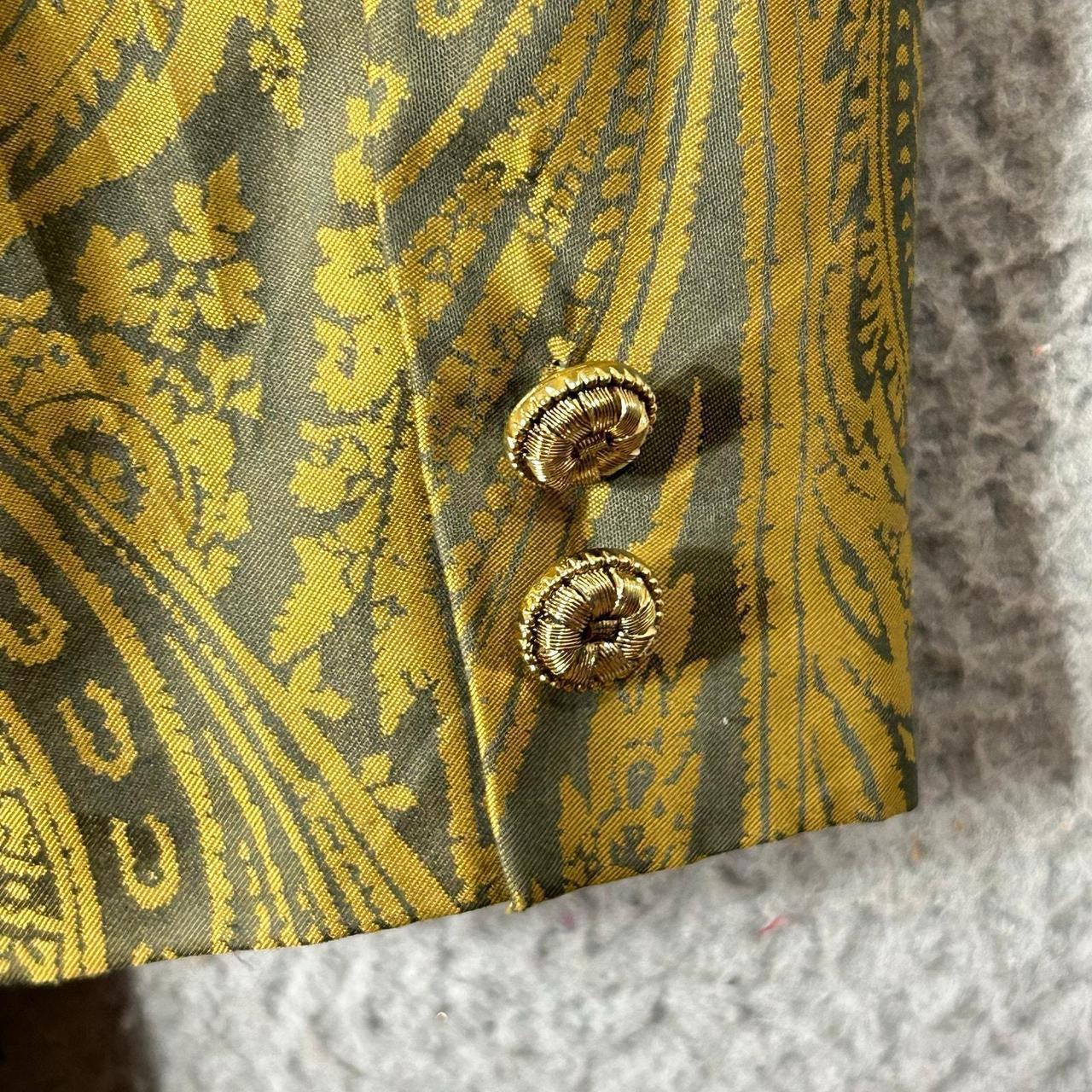 Source Unknown Women's Tailored jacket - Yellow/G… - image 5