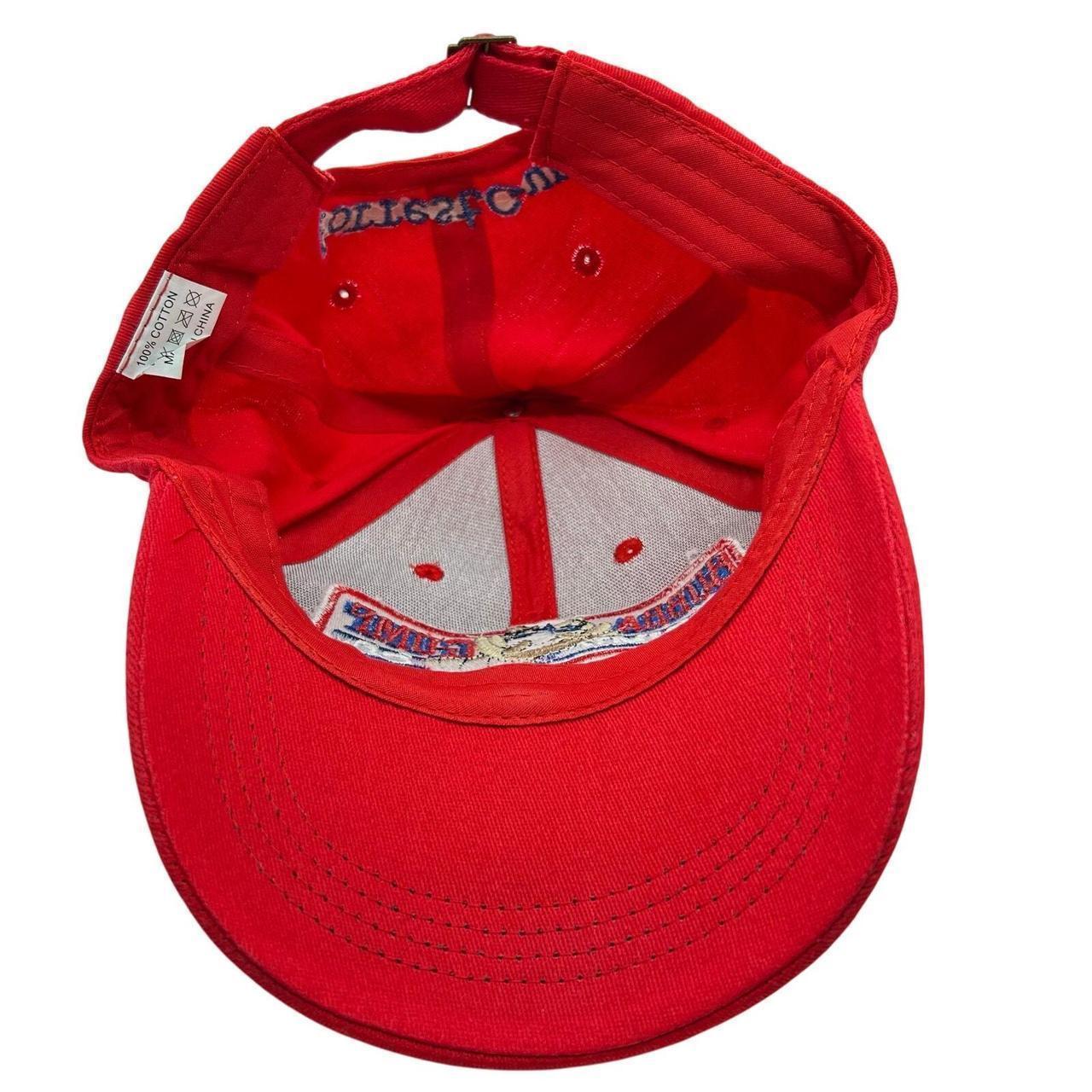 Source Unknown Men's Hat - Red – Vintage Forrest … - image 6