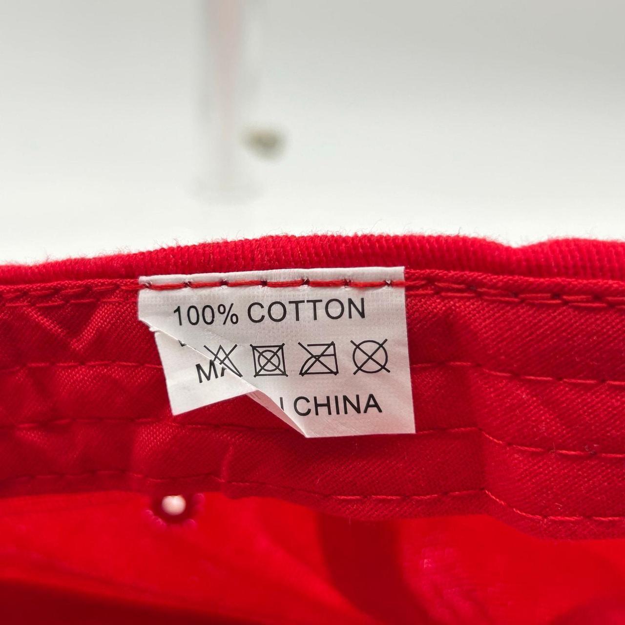 Source Unknown Men's Hat - Red – Vintage Forrest … - image 7