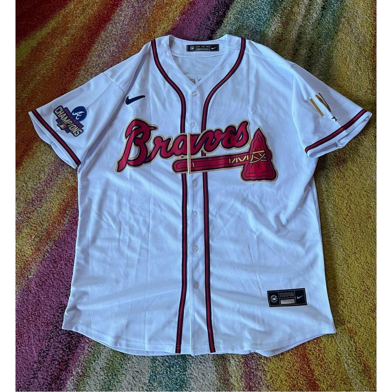 Nike Atlanta Braves World Series '21 Shirt LIKE - Depop