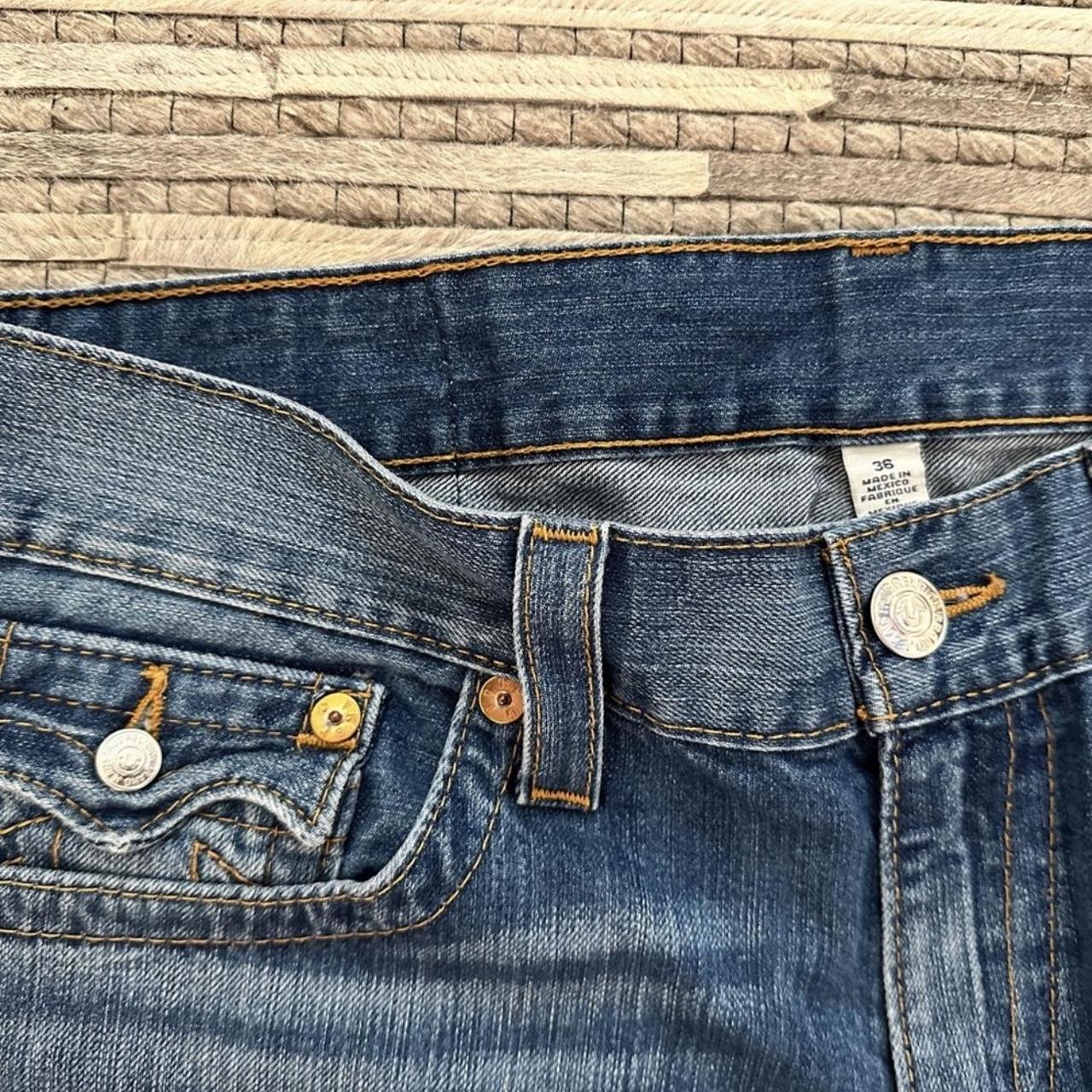 Straight True Religion Jeans Chief Keef Sematary | Depop