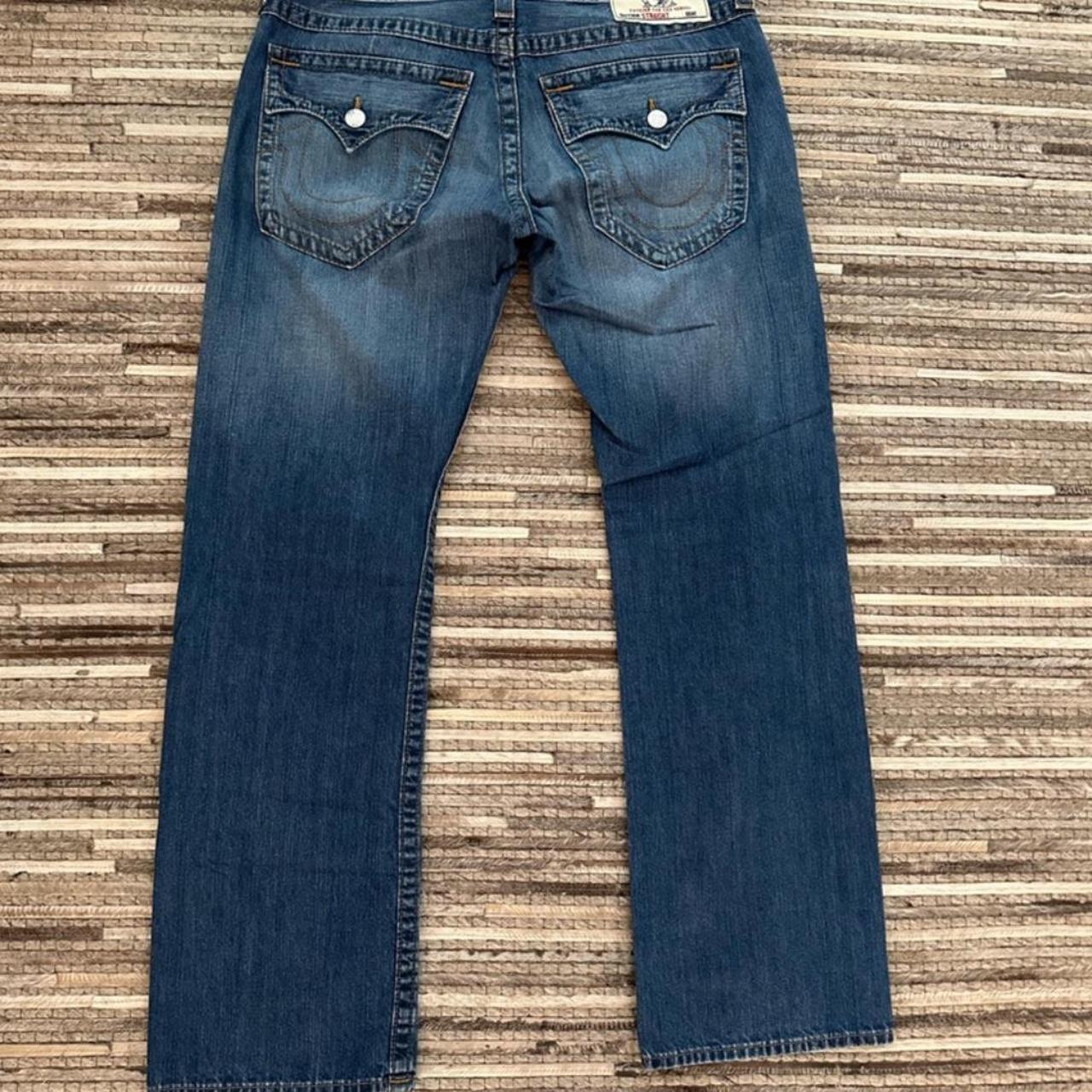 Straight True Religion Jeans Chief Keef Sematary | Depop