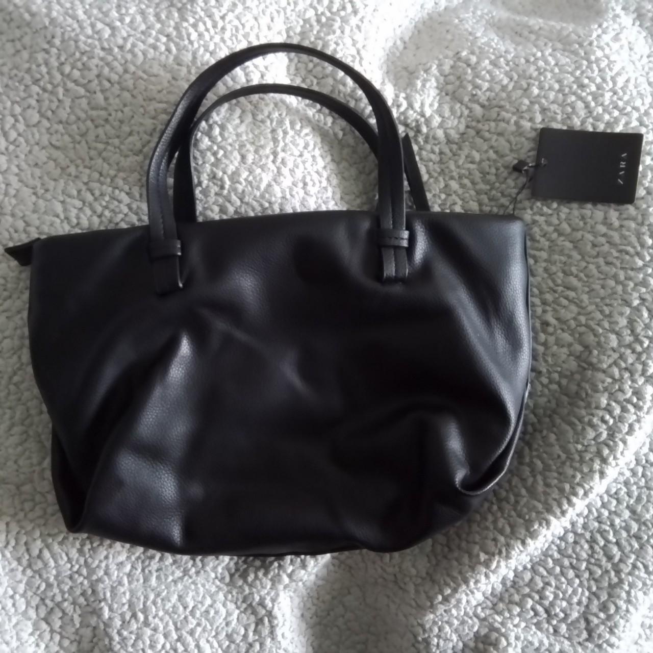 🐼🐼 Zara 🐼🐼 Leather Brown Crossbody Bag Purse NEW AUTH 🐼 BB20#2 | eBay