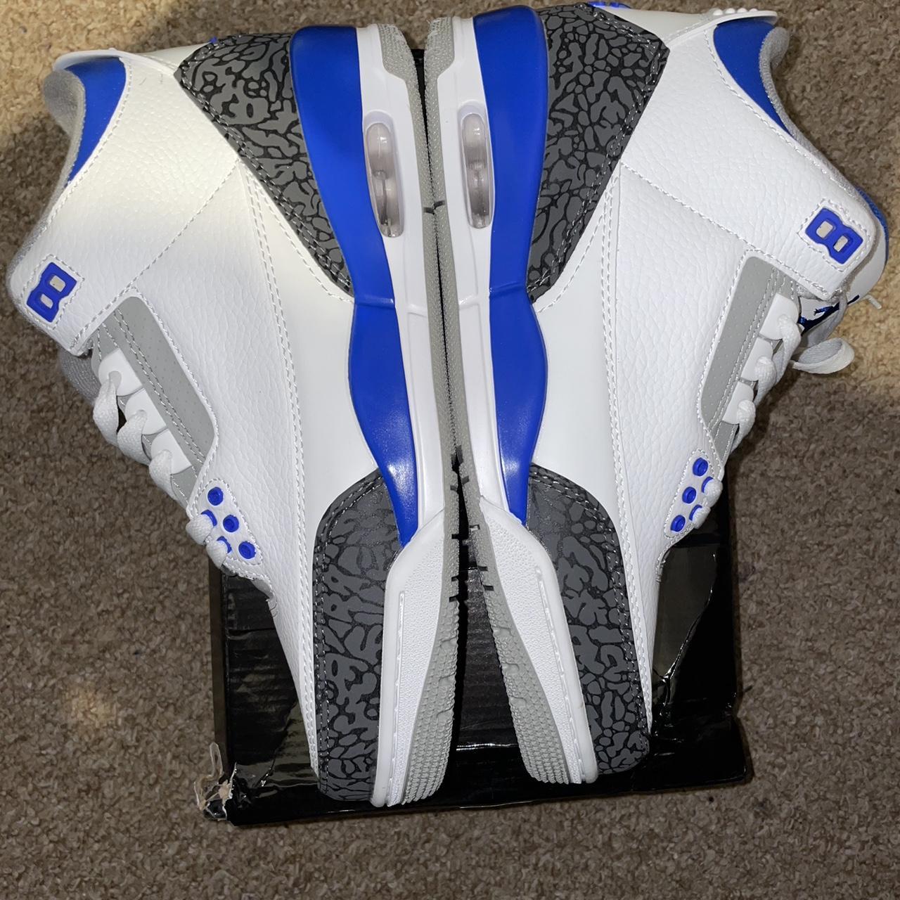 jordan 3 racer blue size 8