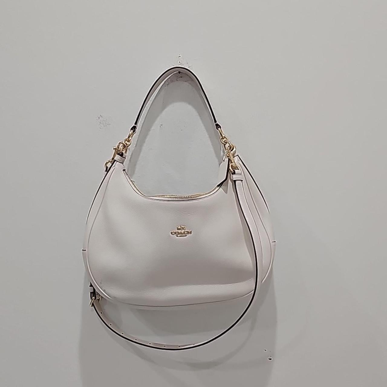 Coach pebble leather sale harley east west hobo