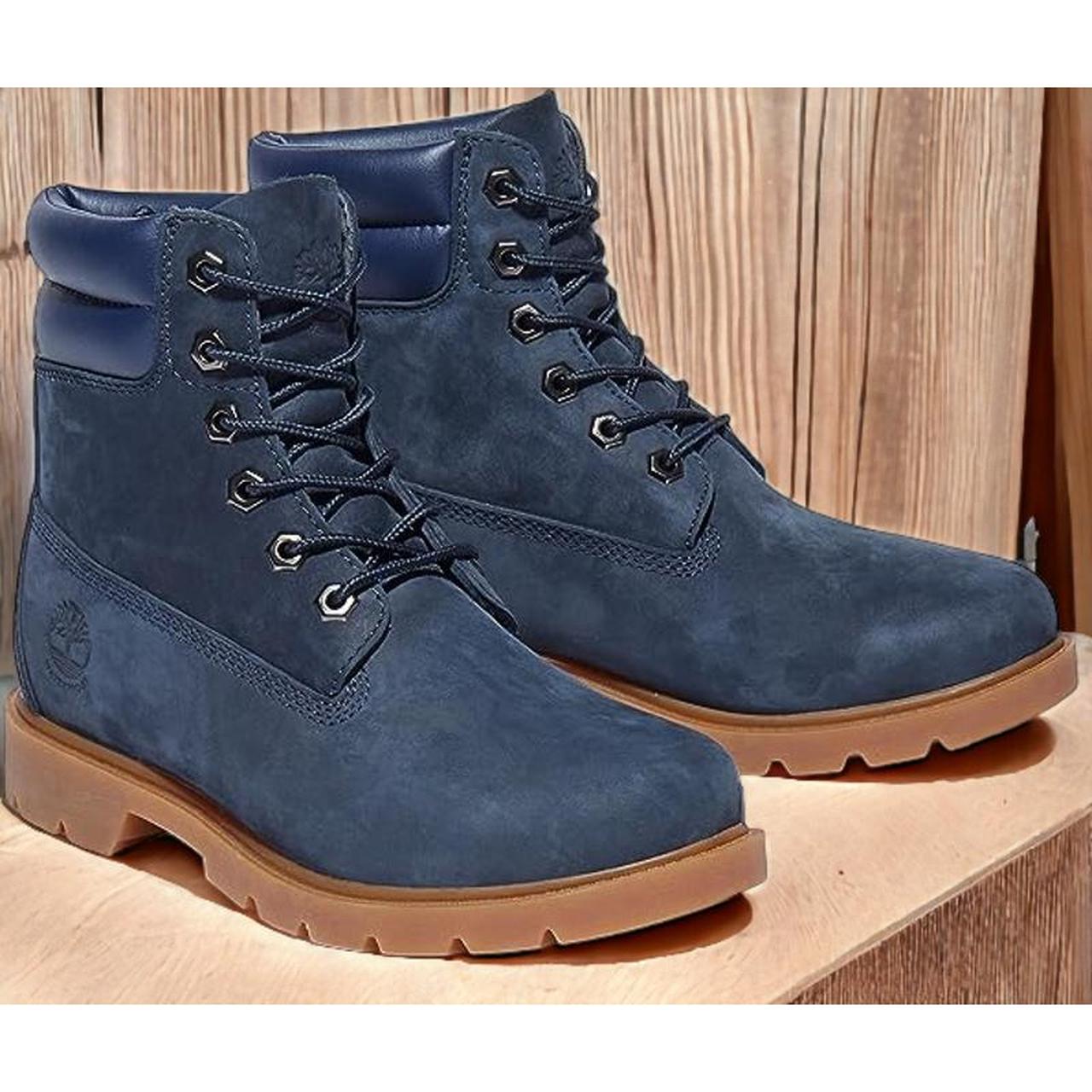 blue timberlands womens