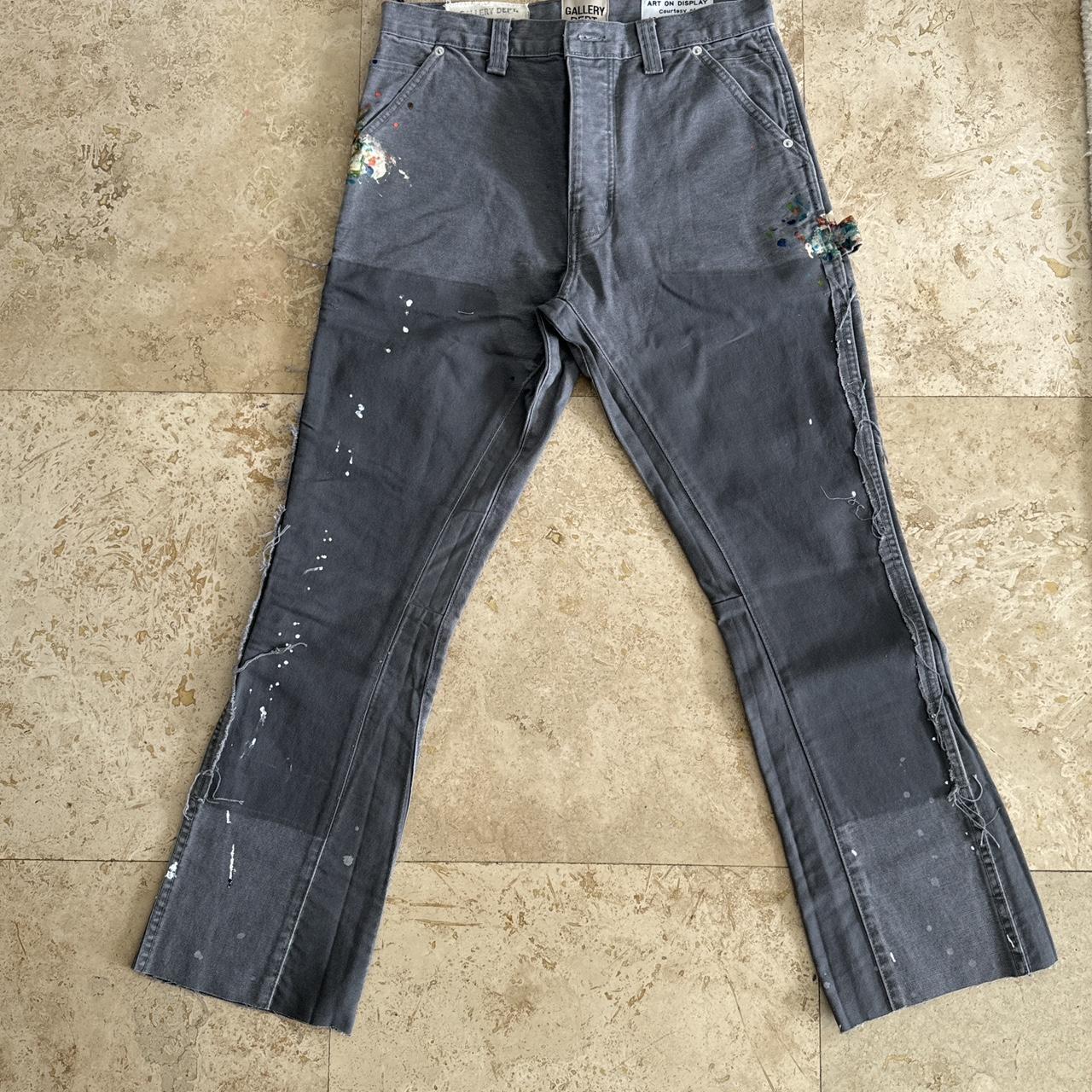 Gallery Dept. Flare Carpenter Charcoal Gray 30 x | Depop