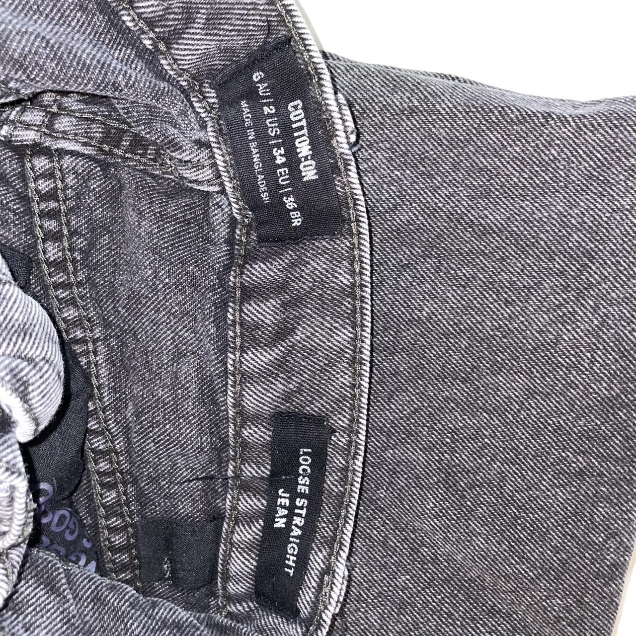 Black cotton on baggy jeans size US 2 they’re super... - Depop