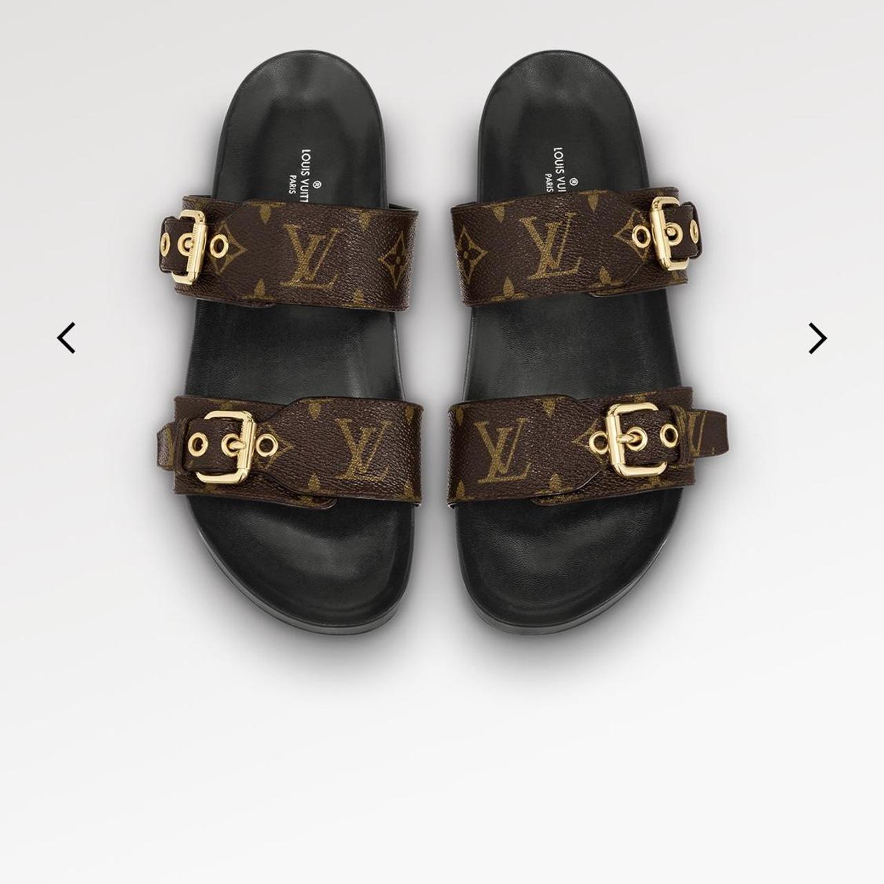 Louis Vuitton Sandals Don't pay though - Depop