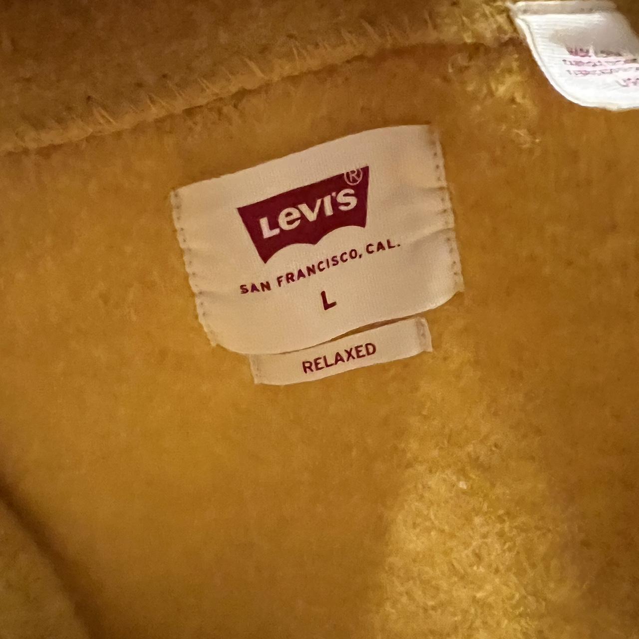 Levi's Men's Yellow Cardigan Depop