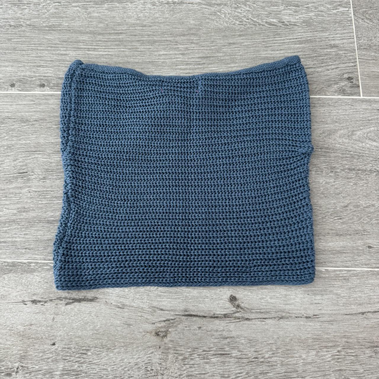 Edikted blue knitted tank top Depop