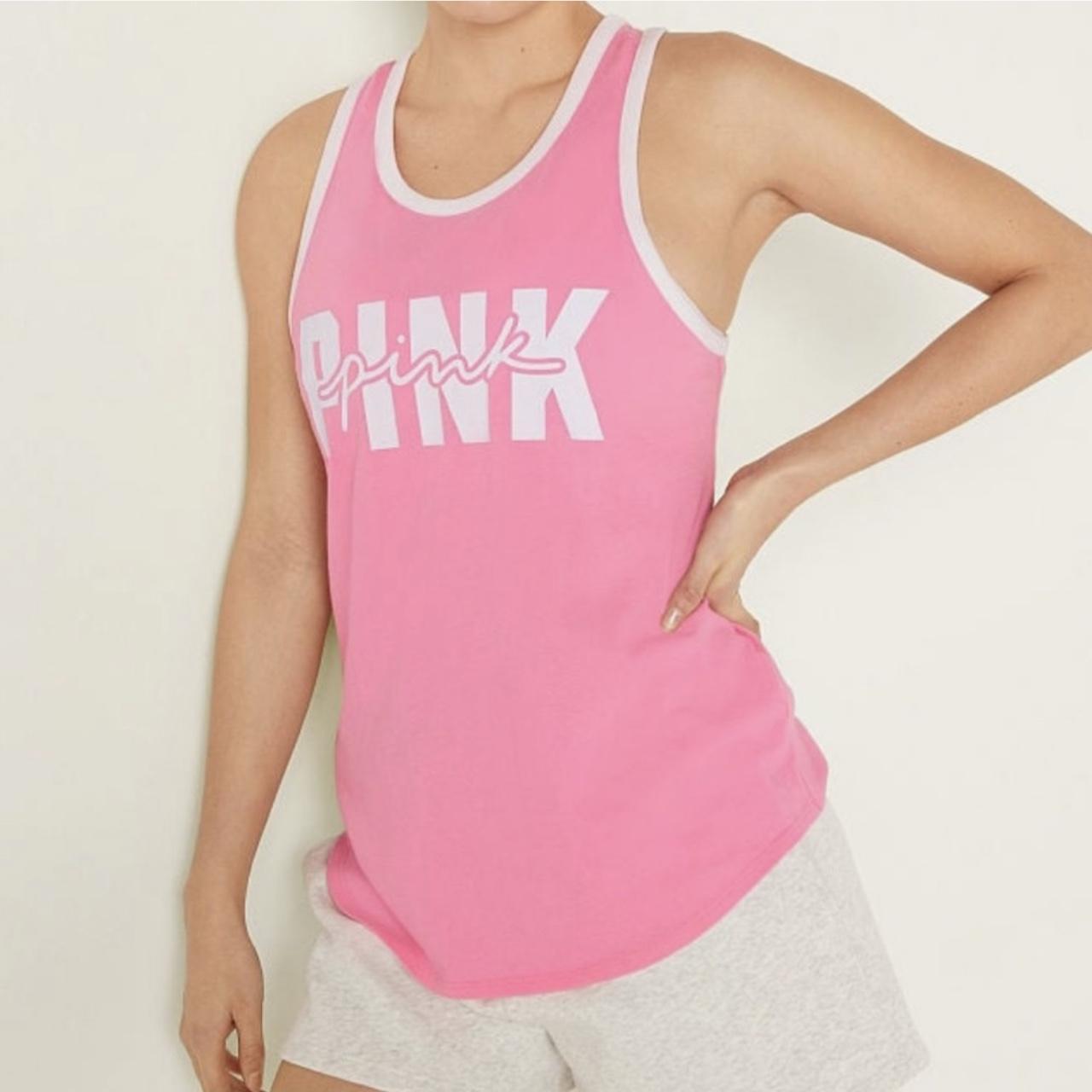  Victoria's Secret Pink Knit Racerback Everyday Tank